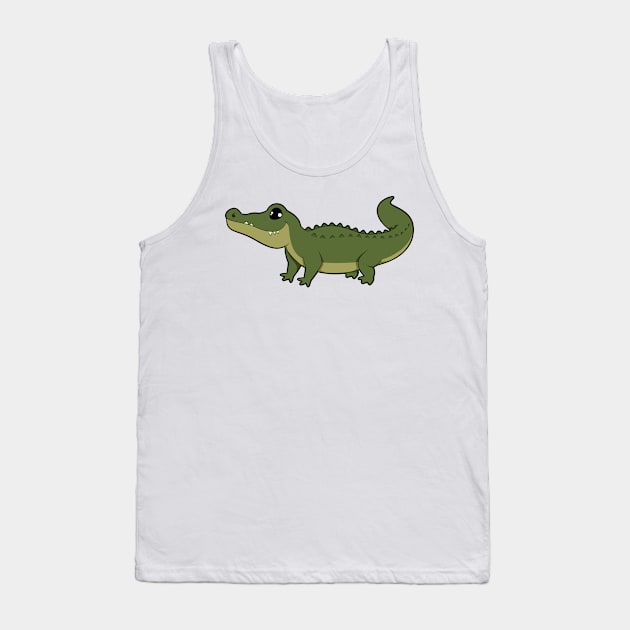 Alligator Tank Top by MyBeautifulFiles